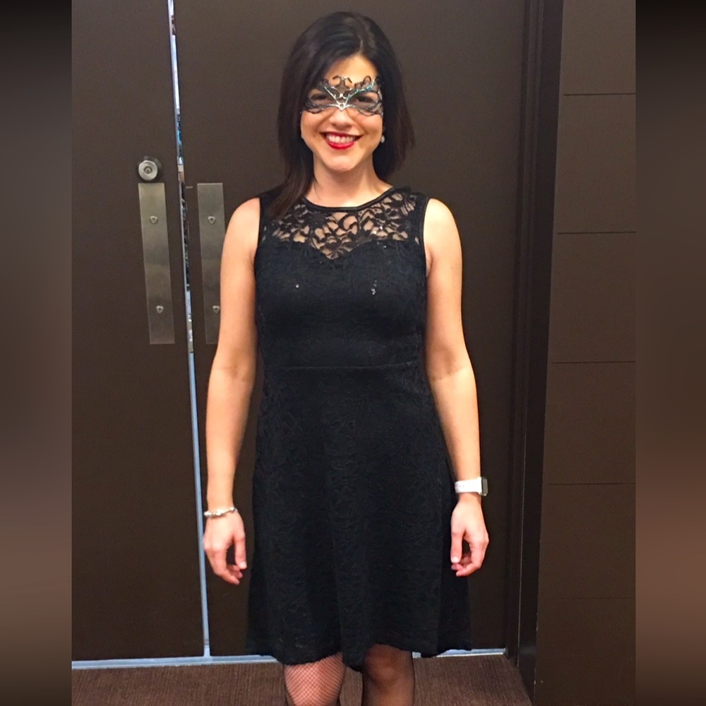 Little Black Lace Dress